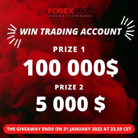 Forex Prop Reviews giveaway has started!