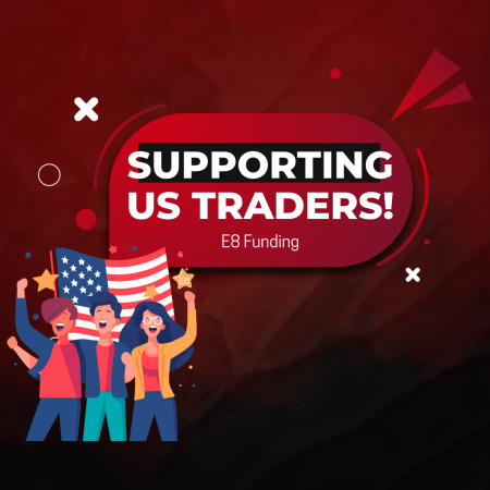 E8 Funding Supports US Traders- Offering Discount!