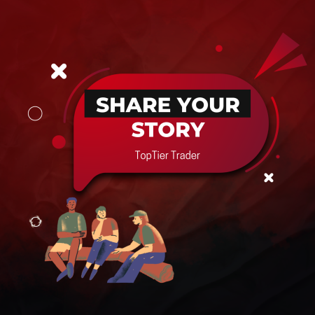 TopTier Trader Invites to Share Story for a 50% Challenge Discount