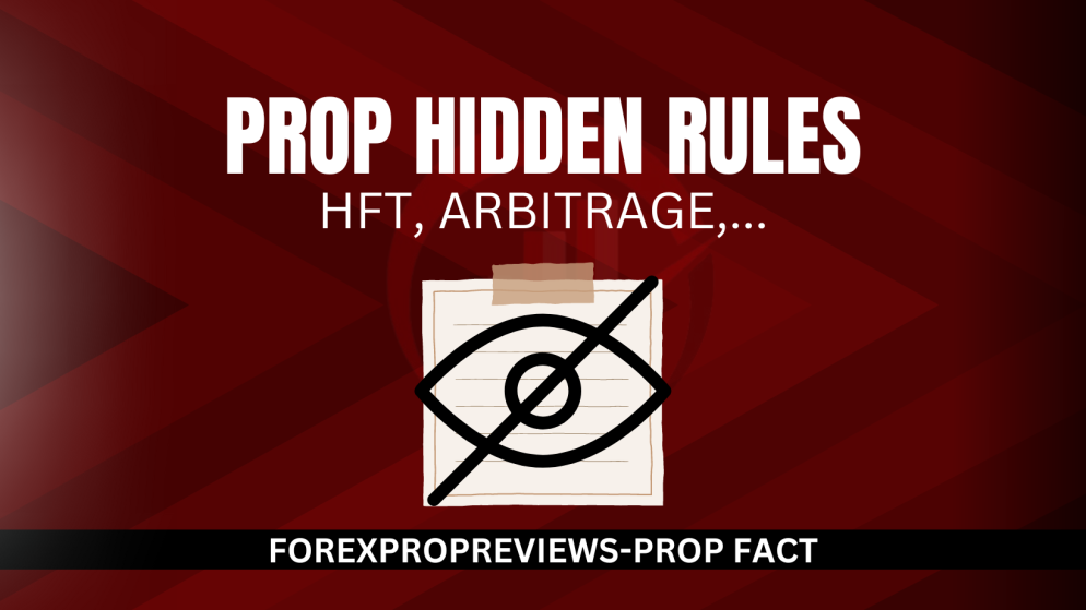 Proprietary trading firm hidden rules