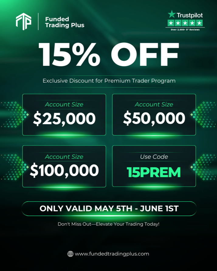 Funded Trading Plus has announced an exciting limited-time May offer for aspiring and experienced traders.