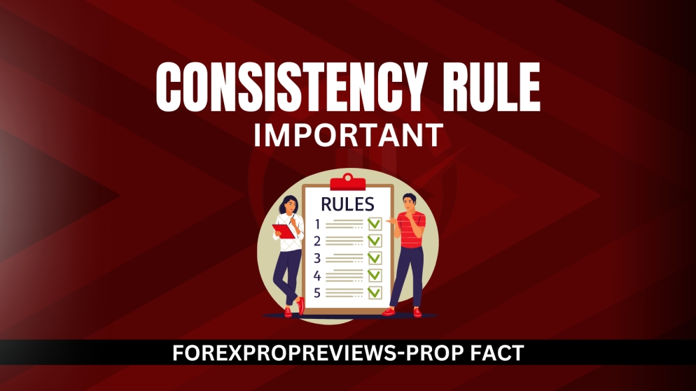 Which prop firms have a consistency rule?
