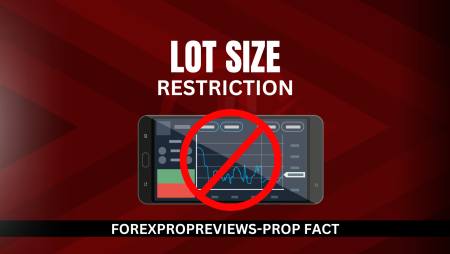 Which prop firms have a lot size limit?